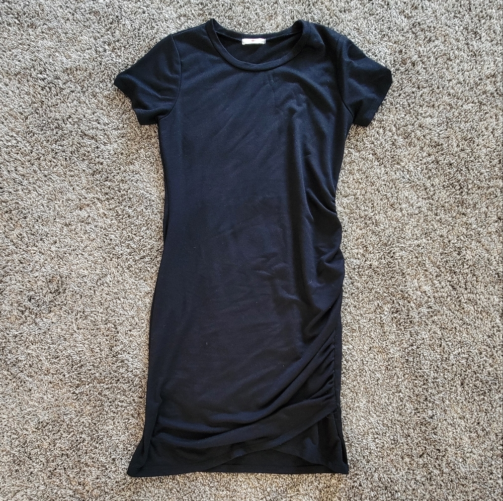 Axis Womens Ruched t-shirt dress